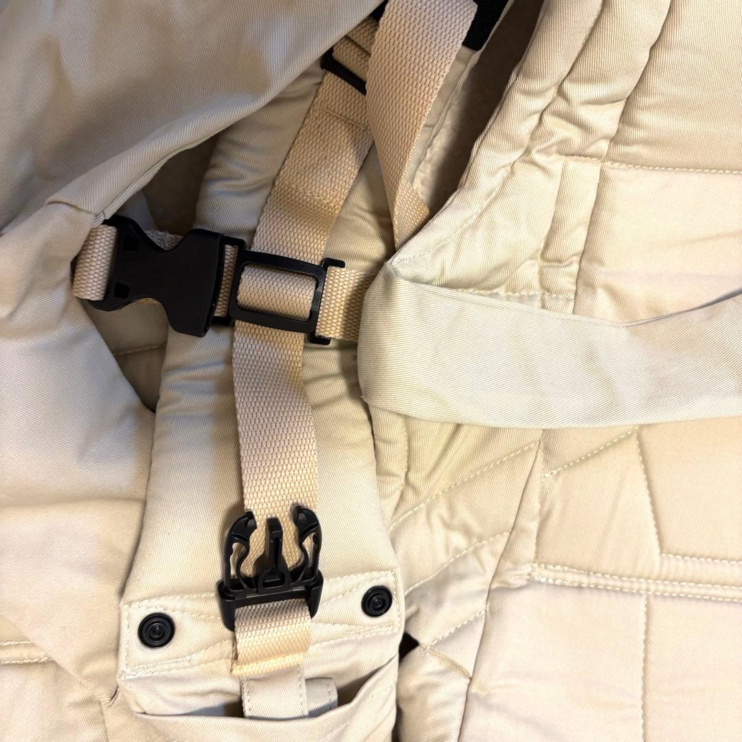 未使用級　napnap ふたご抱っこひも　ナップナップ　ベージュ　保存袋　箱