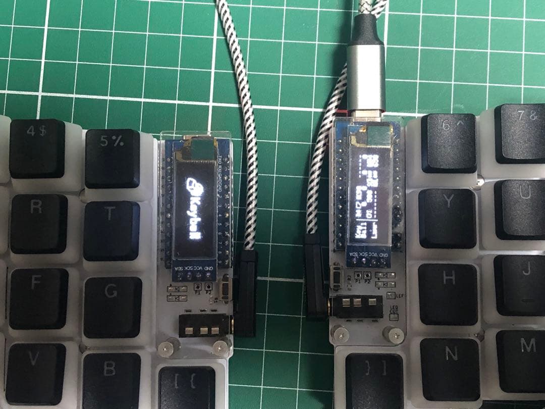 キーキャップ2セット　keyball61 自作分割キーボード (USB-C)