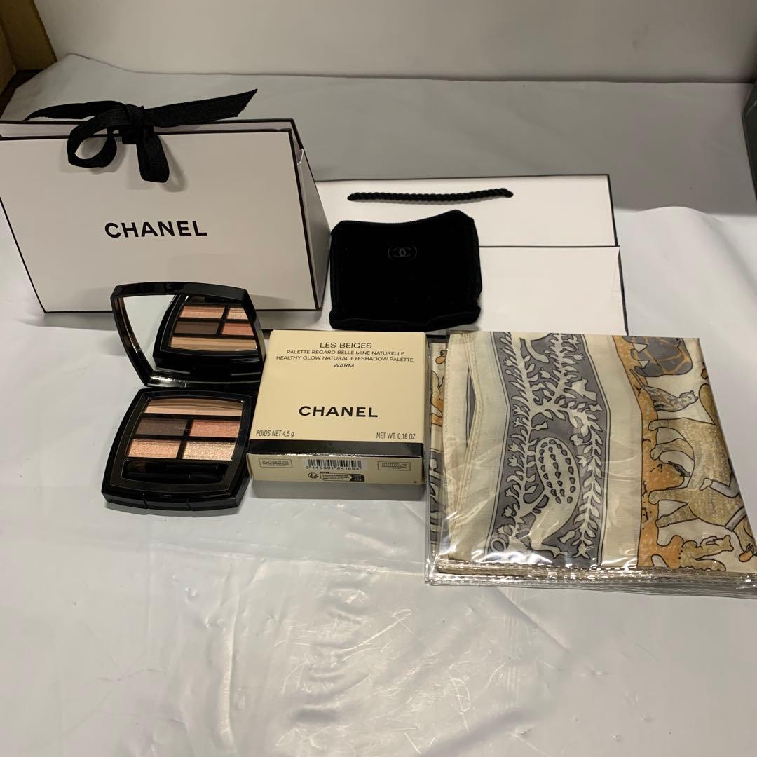 [セット品] CHANEL シャネルアイシャドウ スカーフ付き (テンダー)