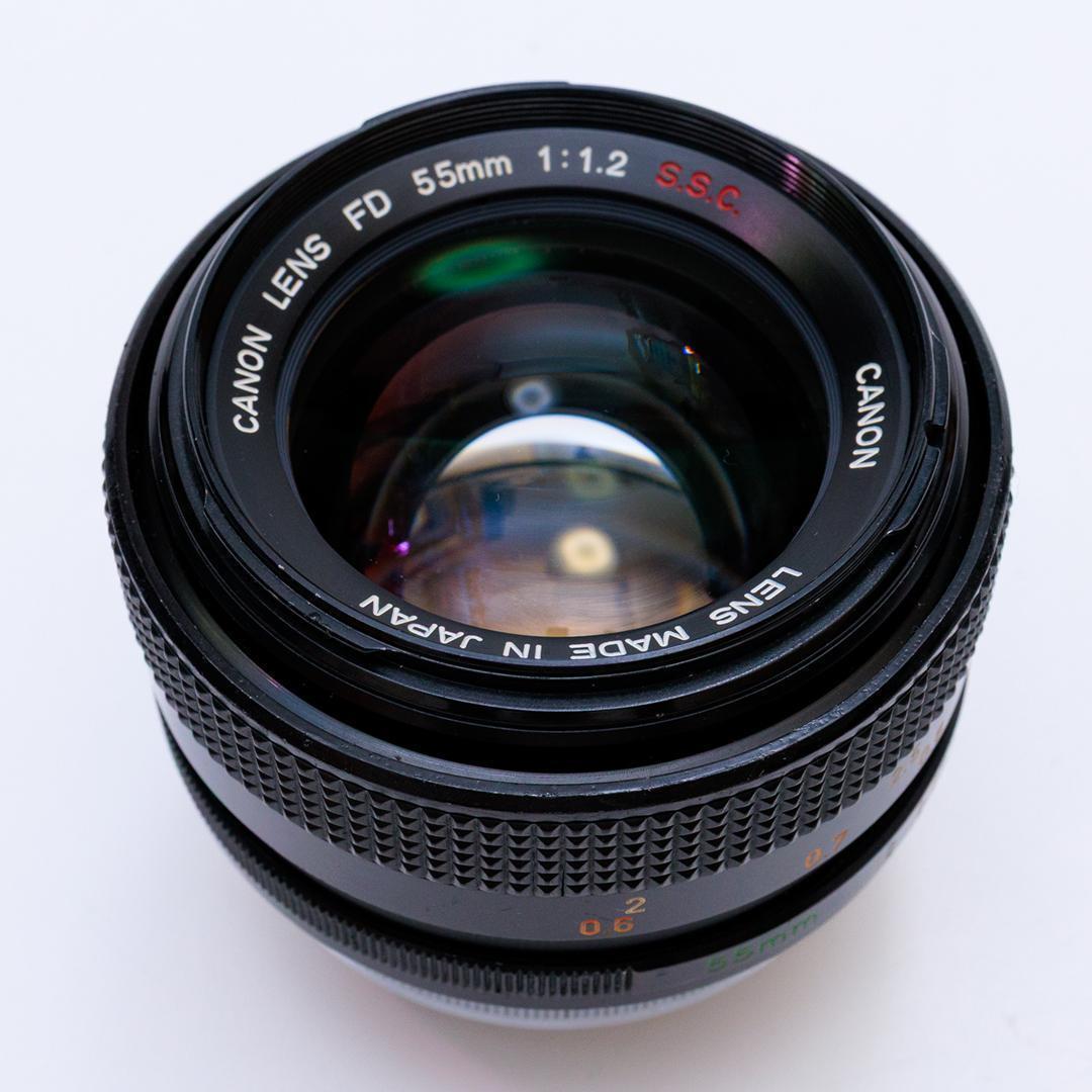 CANON キヤノン 単焦点レンズ FD55mm F1.2 S.S.C（423）