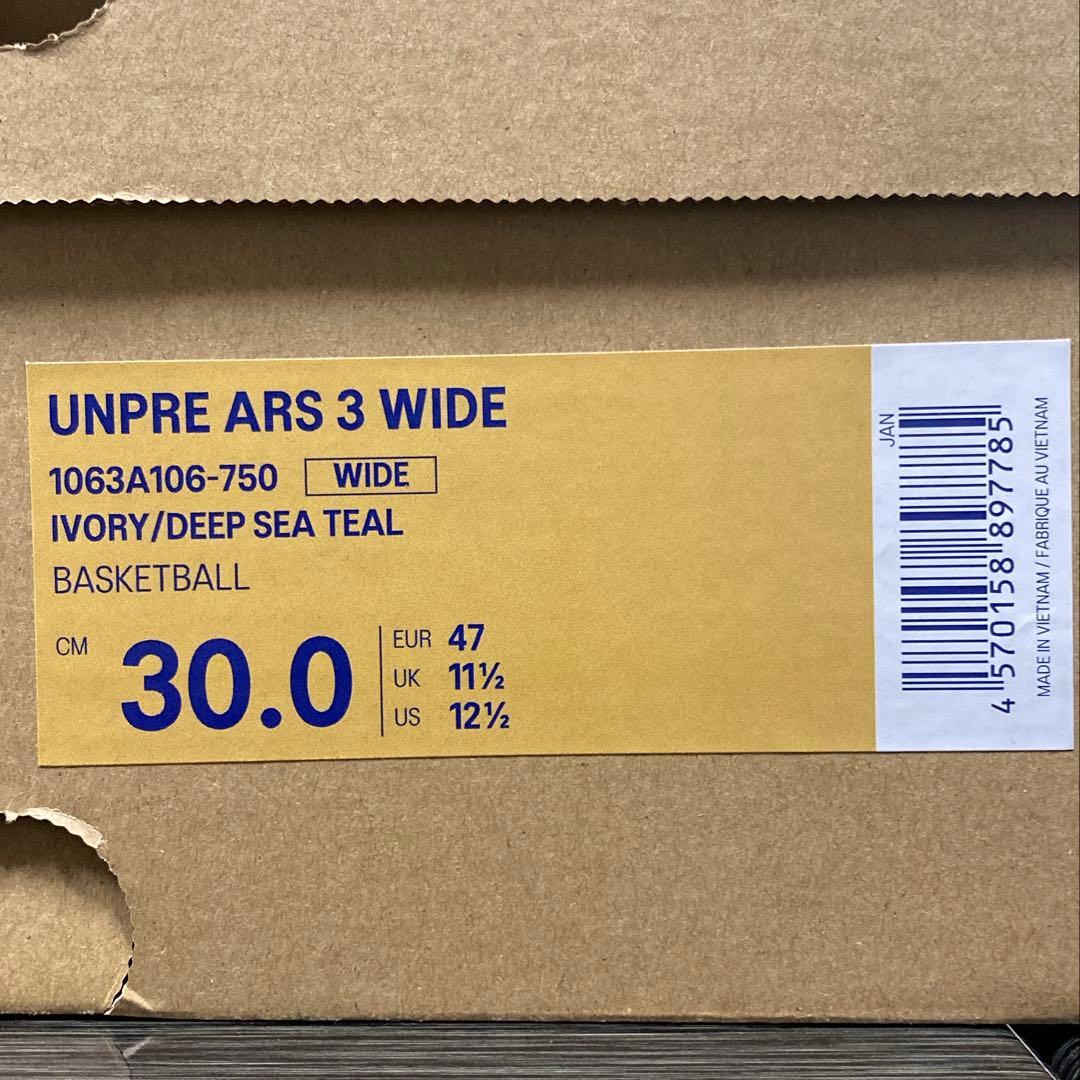 asics UNPRE ARS 3 WIDE アンプレアルス3 ワイド