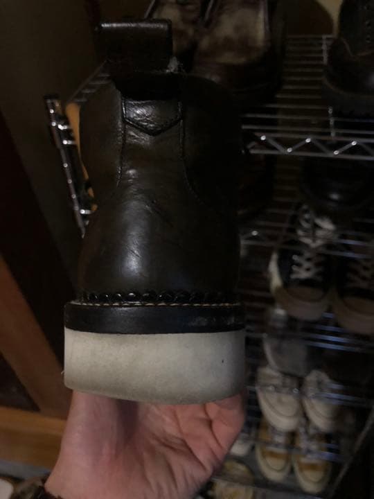 h?katsukawa チロリアンシューズ ビブラムソール