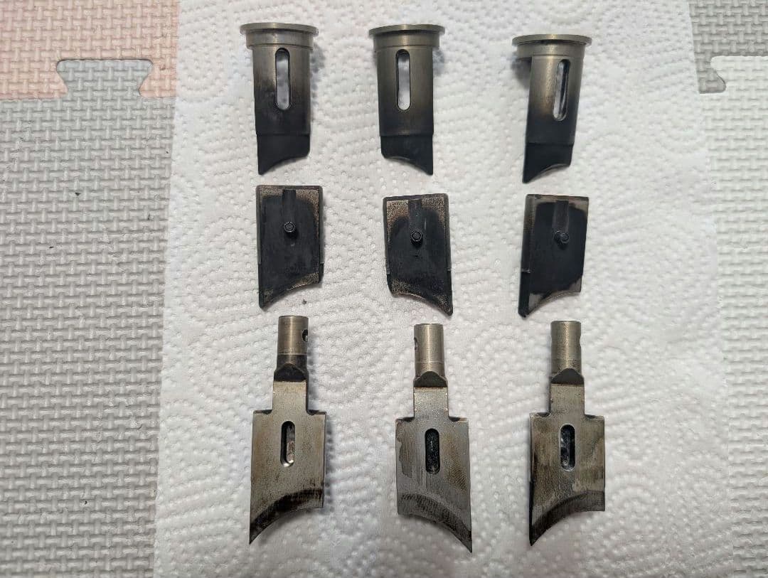 スズキ RGV250ガンマ VJ22A用 排気デバイス AETC バルブ③ 3個