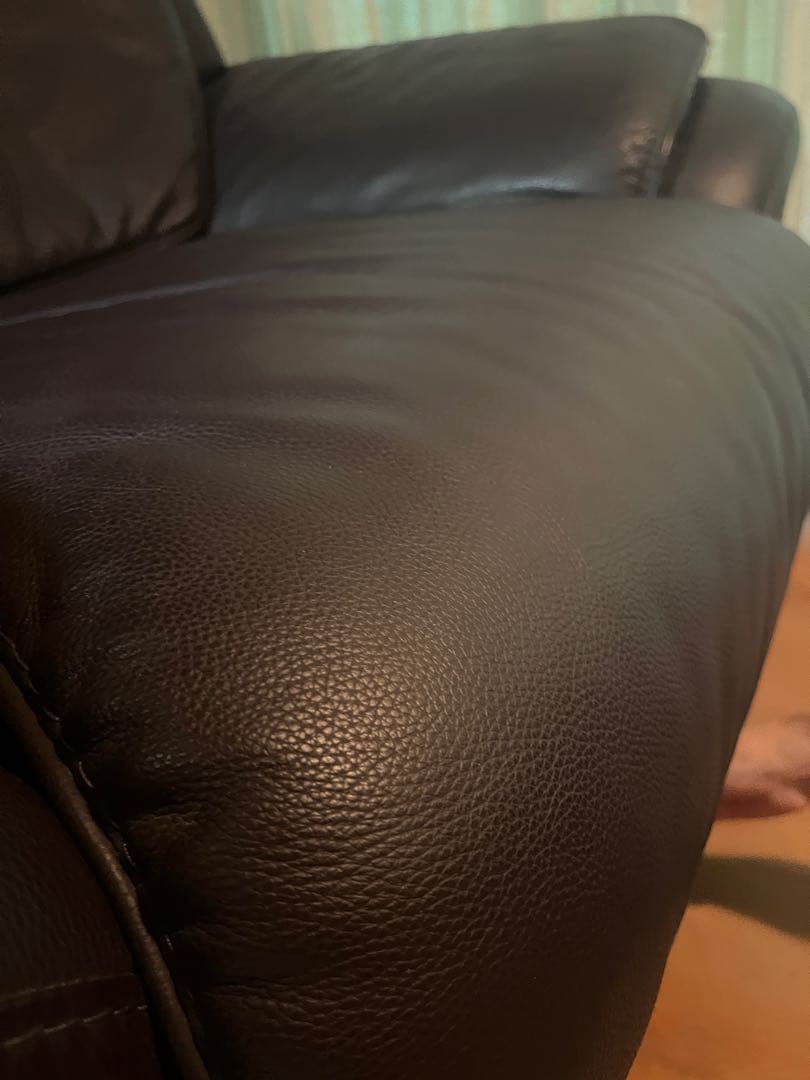 A*）様 himolla / ヒモラ 1人掛けソファ　総革 ブラウンIDC大塚家