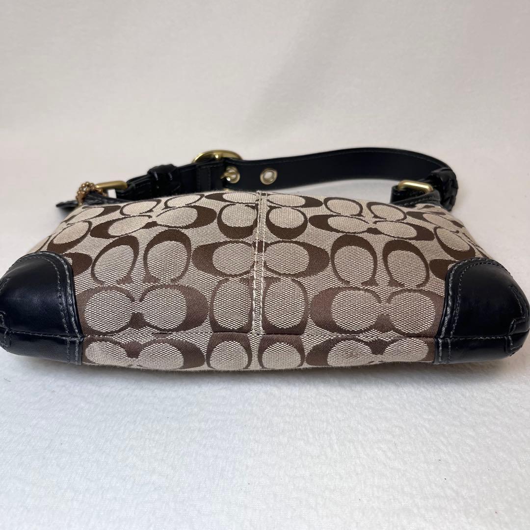 美品 コーチ ワンショルダーバッグ シグネチャー ミニバッグ 11430 y2k