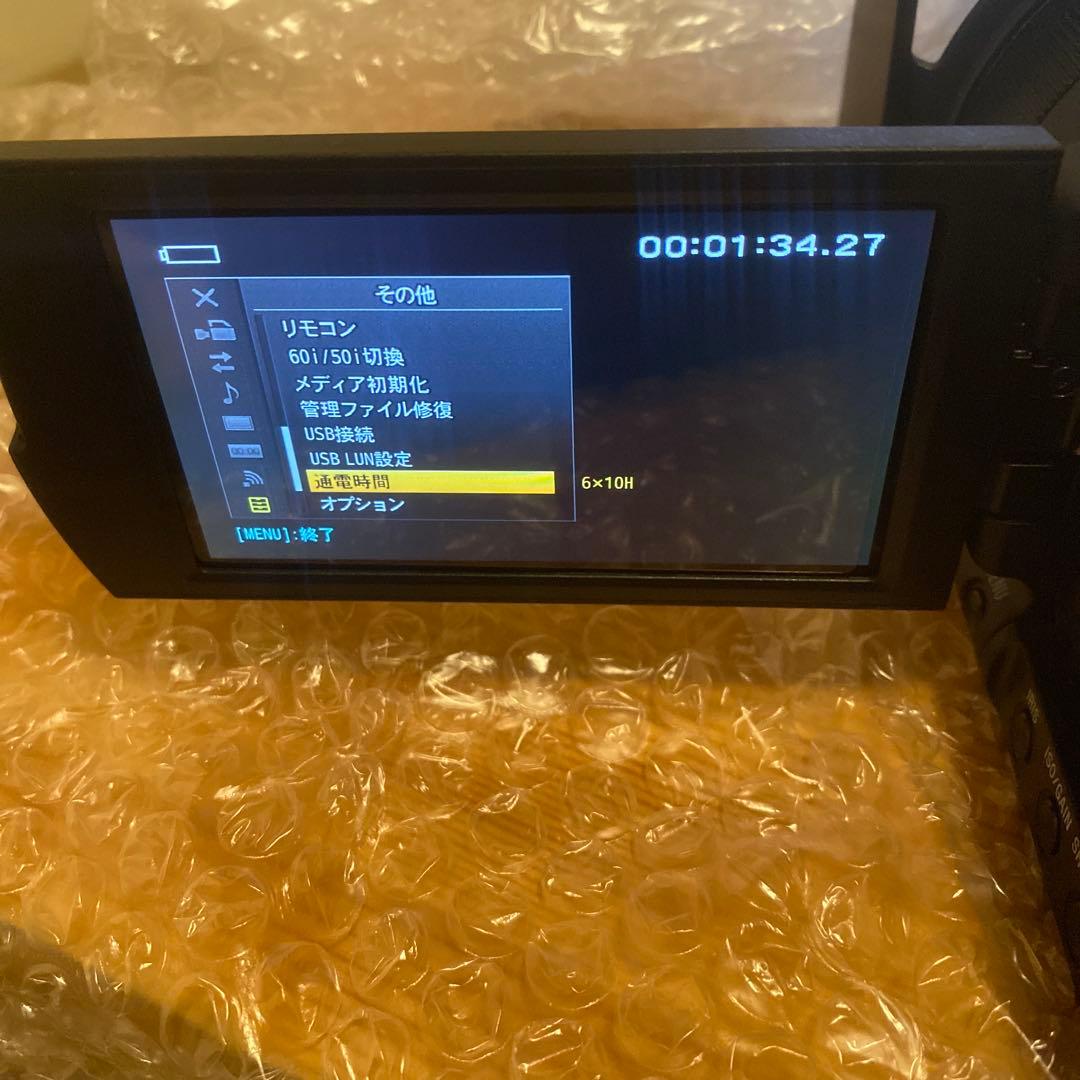 【極上品】通電6×10H_SONY HXR-NX80