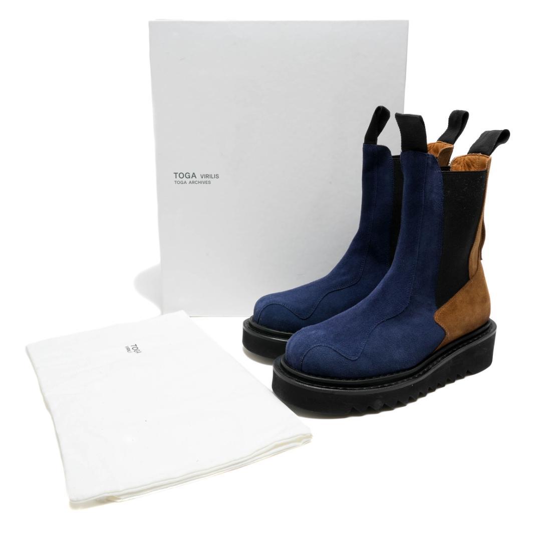 新品 TOGA VIRILIS スウェードレザー ブーツ