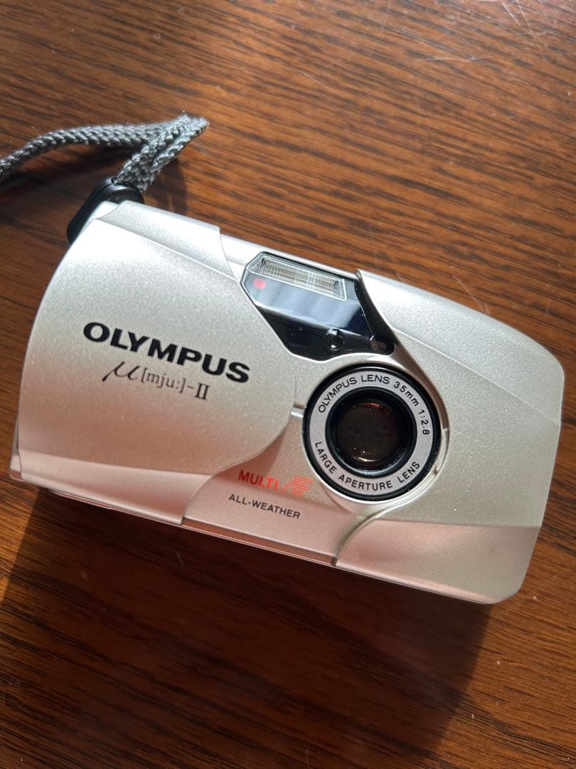【ジャンク】OLYMPUS オリンパス mju II ミューⅡ フィルムカメラ
