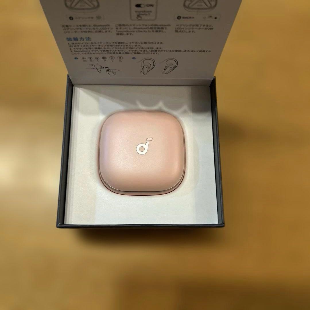 Anker SoundCore Liberty 5 アプリコットピンク