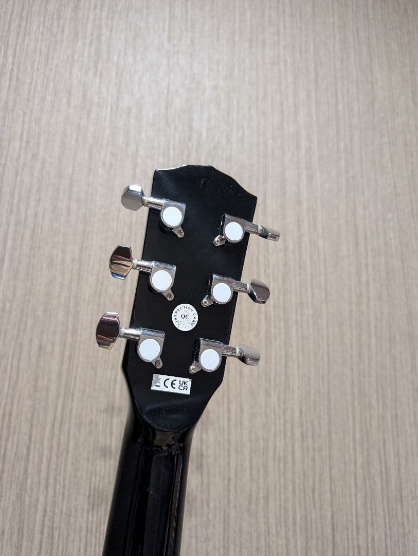 美品/Fender　CC-60S/BLK 改FISHMANエレアコ 弦低め