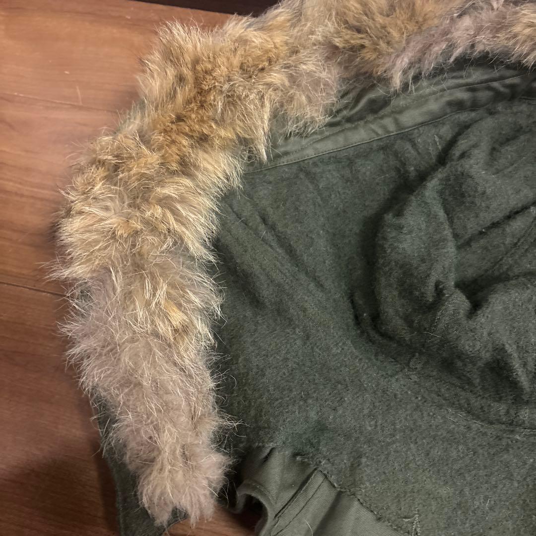 50s 初期型　米軍　実物　M51フード　M1951 PARKA コヨーテファ⑪