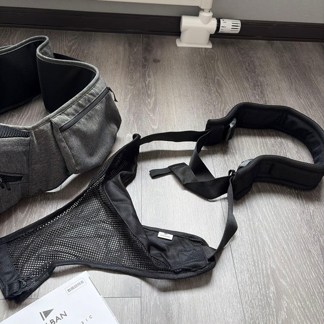 使用回数少なめ　POLBAN ADVANCE メランジグラー&シングルショルダー