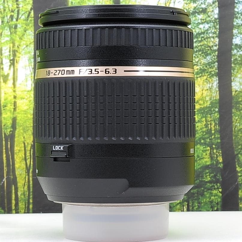 Nikon用タムロンレンズ 18-270mm 手振れ補正つき☆遠近両用便利レンズ