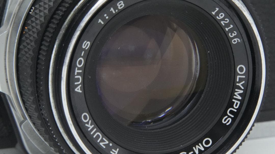 【A2185】 OLYMPUS OM-1 / AUTO-S 50 1.8