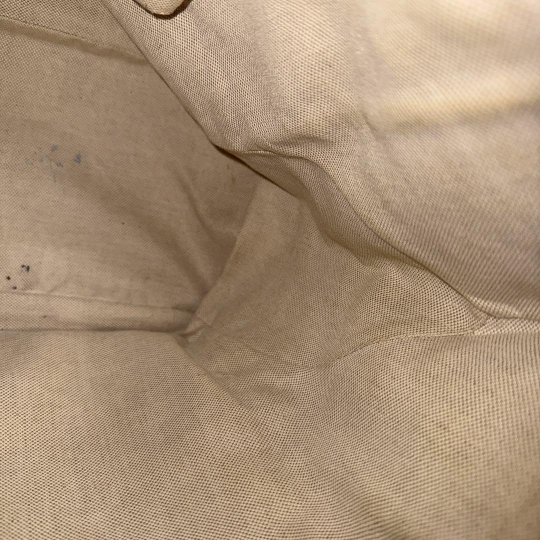 トートバッグ　GUCCI グッチシマ　レザー　ホワイト