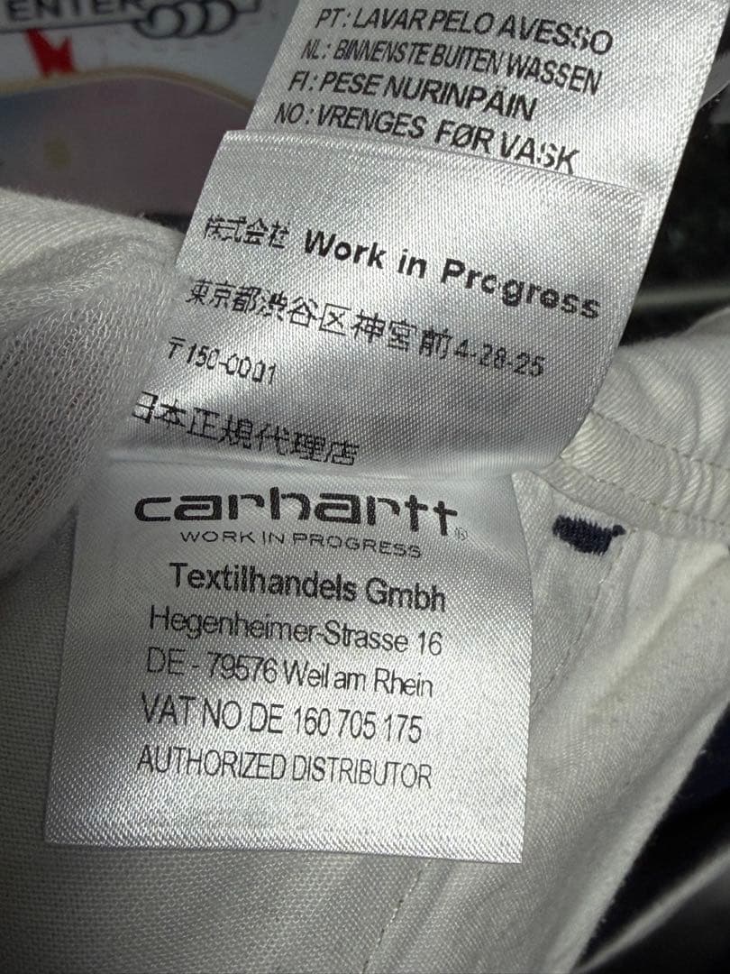 CARHARTT X BRAINDEAD オーバーオール　サロペットパンツ　S