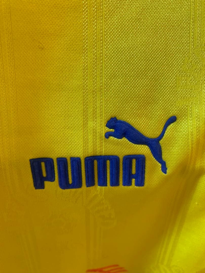 【寸法写真追加】プーマ　レトロ　おさがり　サッカー　リーズ　田中碧　イギリス製