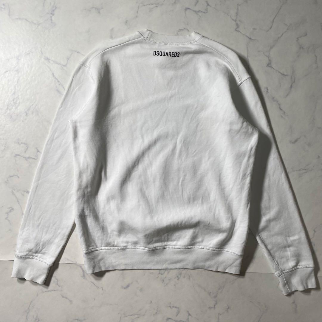 【美品】ディースクエアード　スウェット　CHIRO　21AW　プリント　ICON