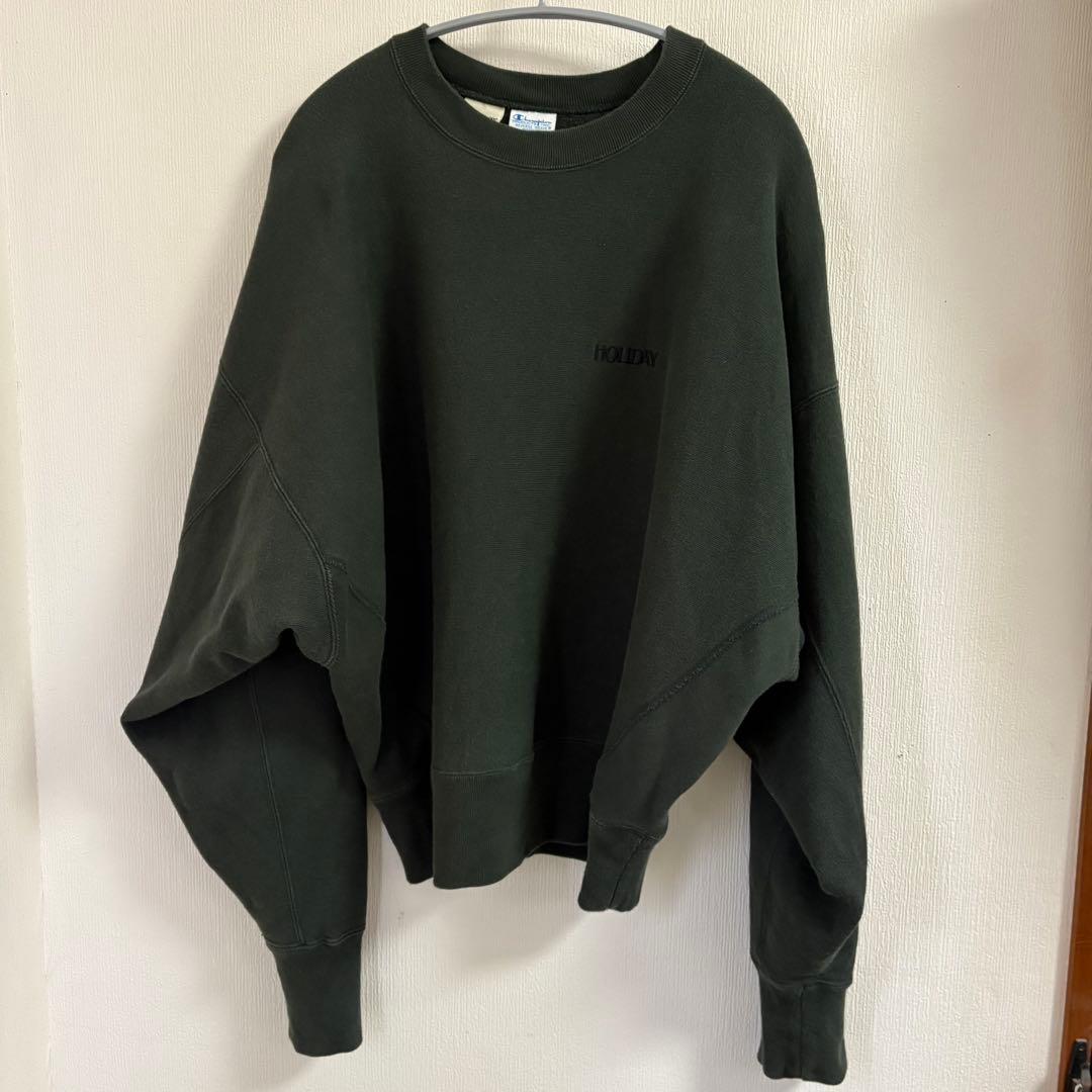 CHAMPION×HOLIDAY REVERSE WEAVE CREW