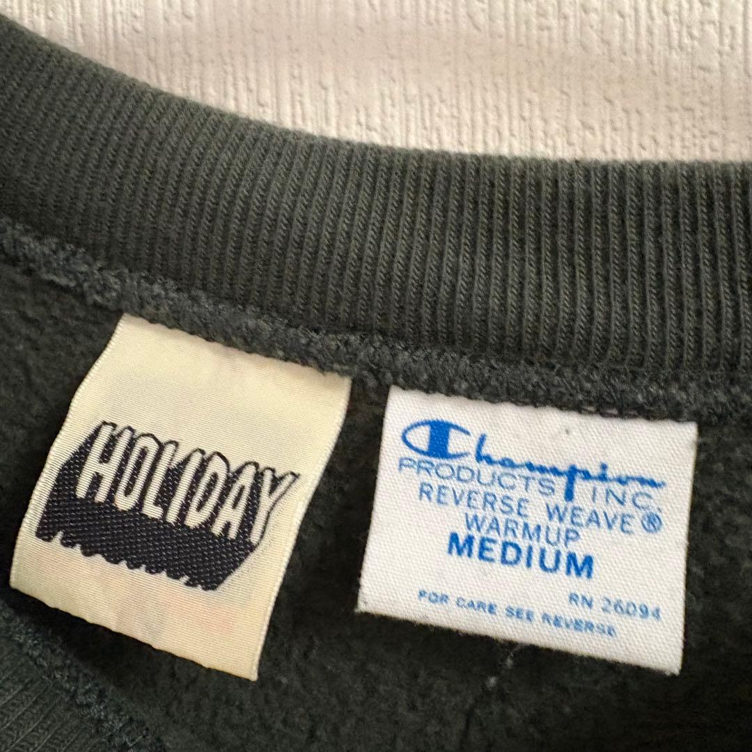 CHAMPION×HOLIDAY REVERSE WEAVE CREW