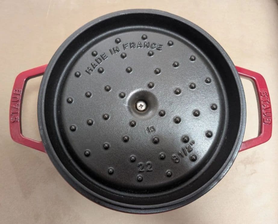 ストウブ22cm　チェリー正規店購入品