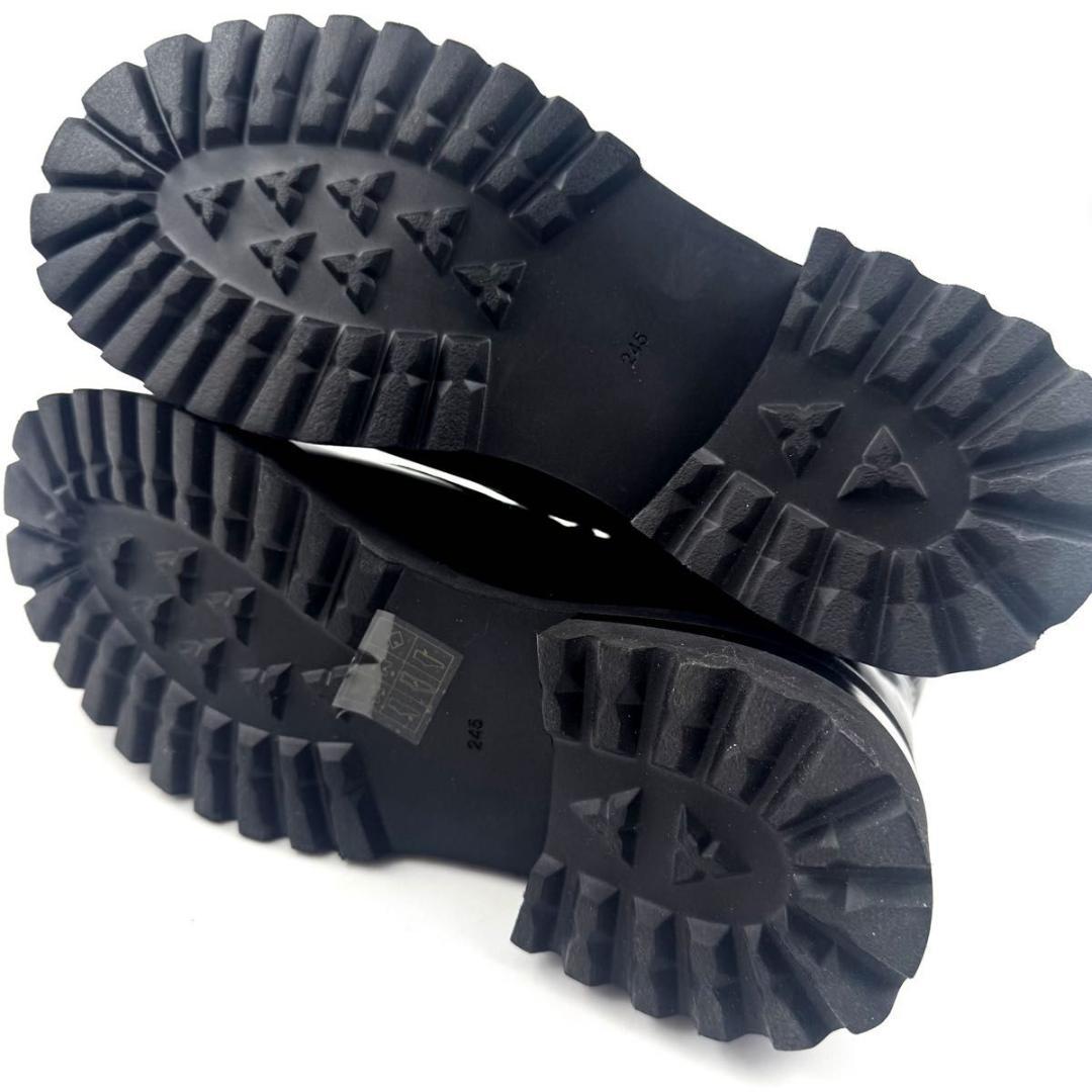 ⭐未使用⭐スタッカート　リード　ニット　コンビ　レースアップ　ブーツ　24.5