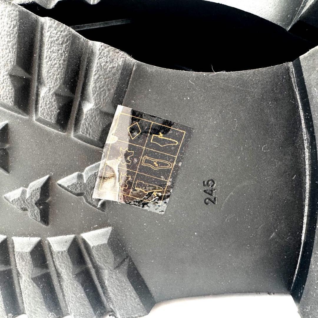 ⭐未使用⭐スタッカート　リード　ニット　コンビ　レースアップ　ブーツ　24.5