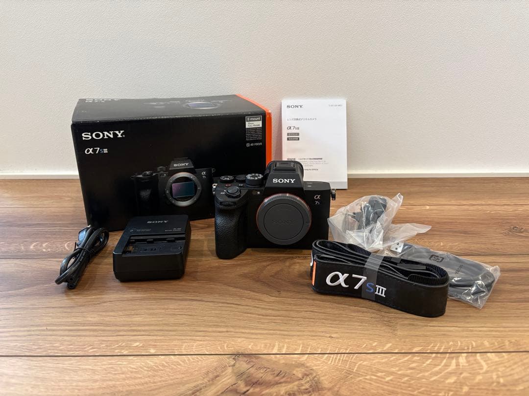 値下げ SONY α7SIII 【極美品シャッター965回】　ガンマイク付き