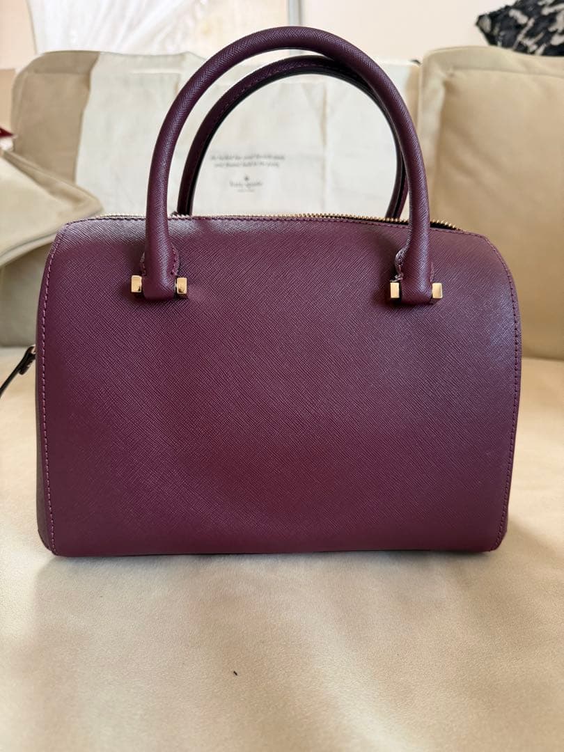 【kate spade】 パープル ショルダーバッグ