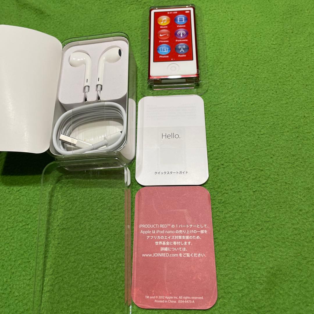 iPod nano 非売品　レア　 A-1446 レッド　新品未使用　訳あり品