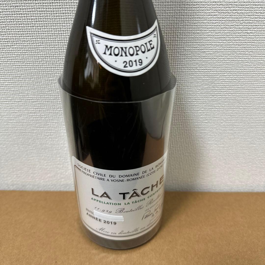 LA TACHE 2019 赤ワイン 空ビン