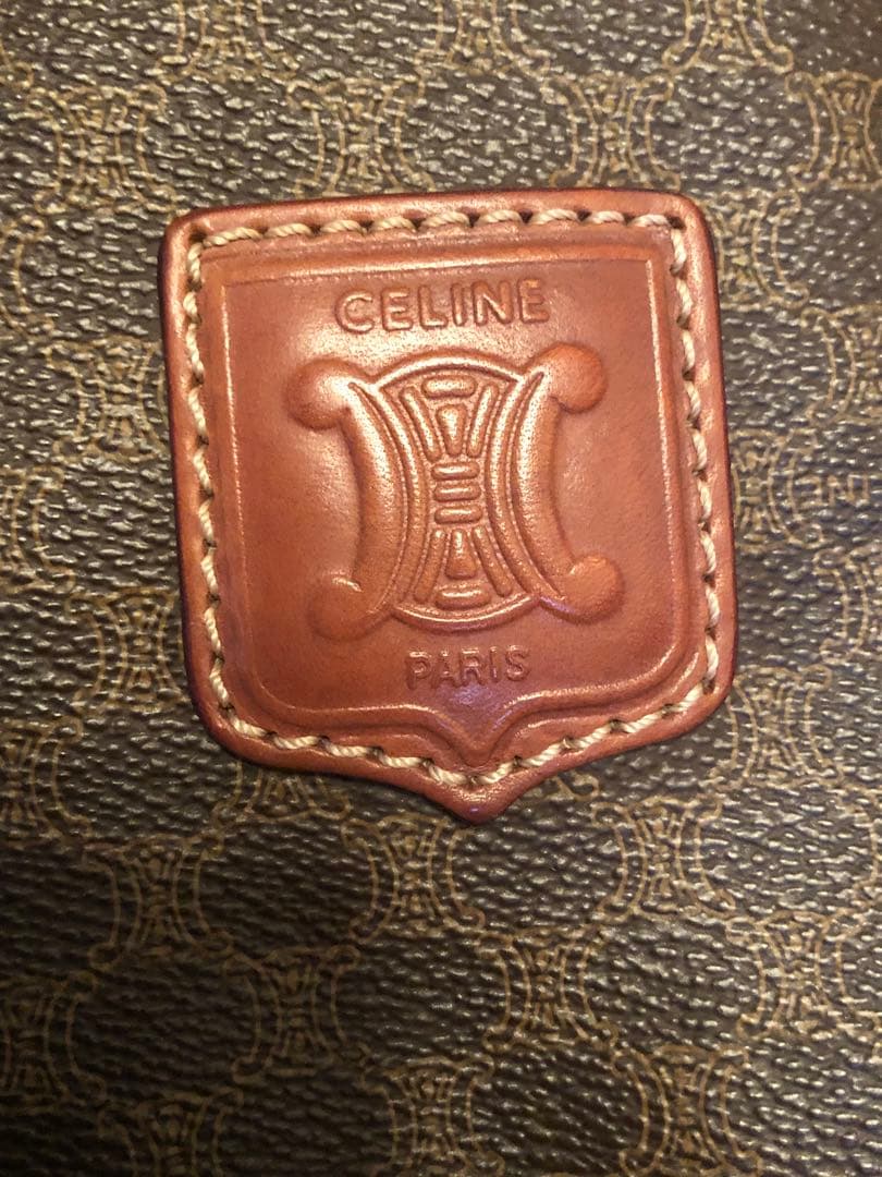 み*る様 OLD CÉLINE バッグ ミニボストン マカダム柄