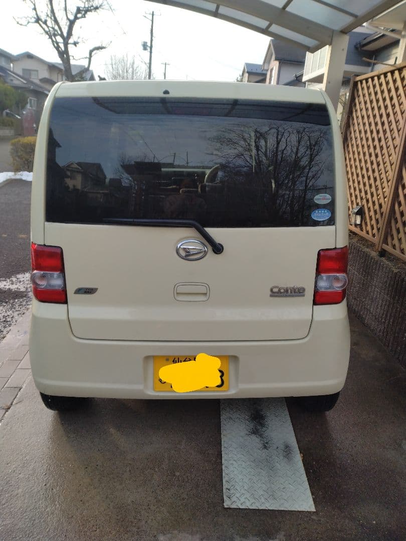 仙台発【ダイハツ ムーヴ コンテ】 車検付き！夏用・冬用タイヤ両方お付けします！