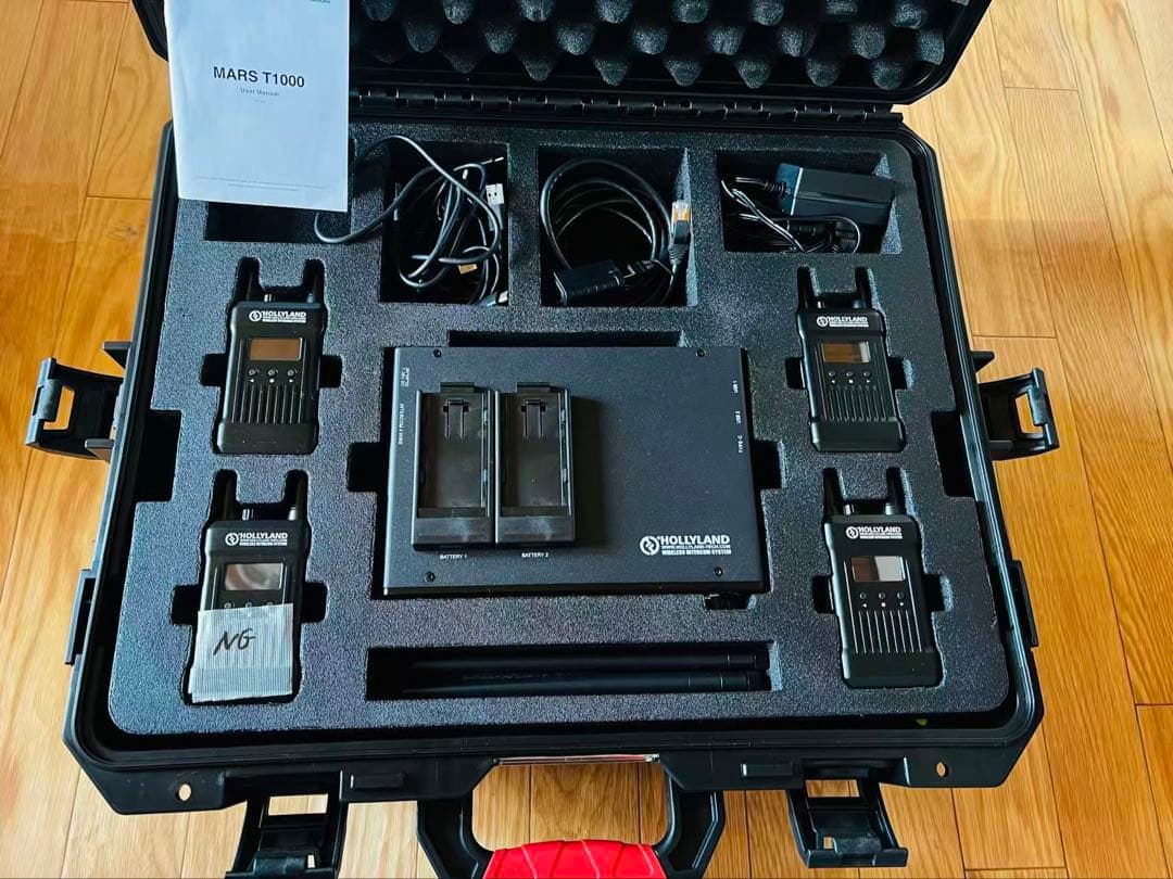 HOLLYLAND MARS T1000 ワイヤレス音声伝送システム