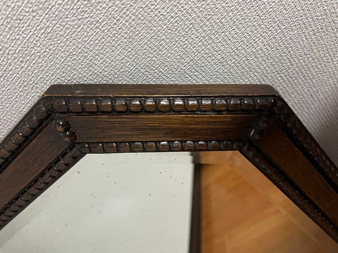 値下げ！Lloyd’s Antiques 縁起の良い八角ウォールミラー