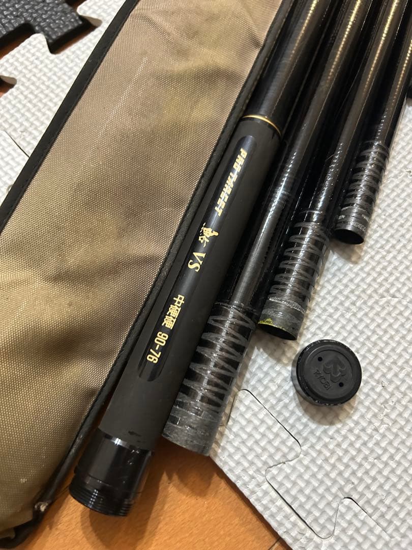 RYOBI リョービ カーボンロッド プロターゲット　鮎VS 中硬硬　90-76