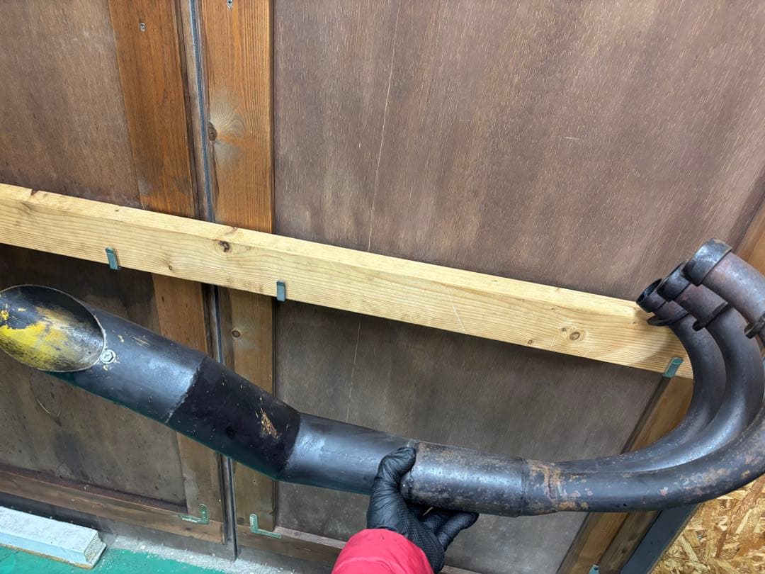 【あ】GT380 キング管　80パイ　ワンオフマフラー