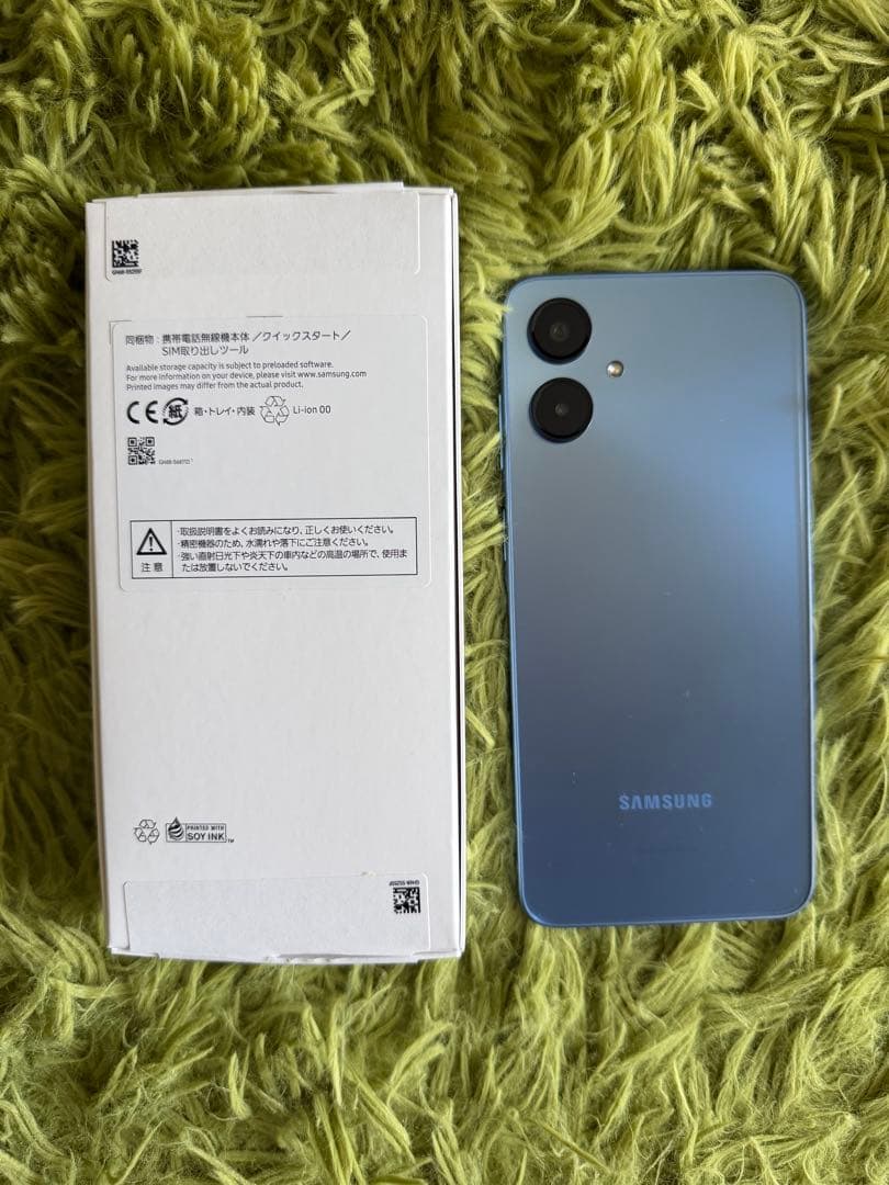 Samsung Galaxy A25 5G 本体 ブルー　スマホ