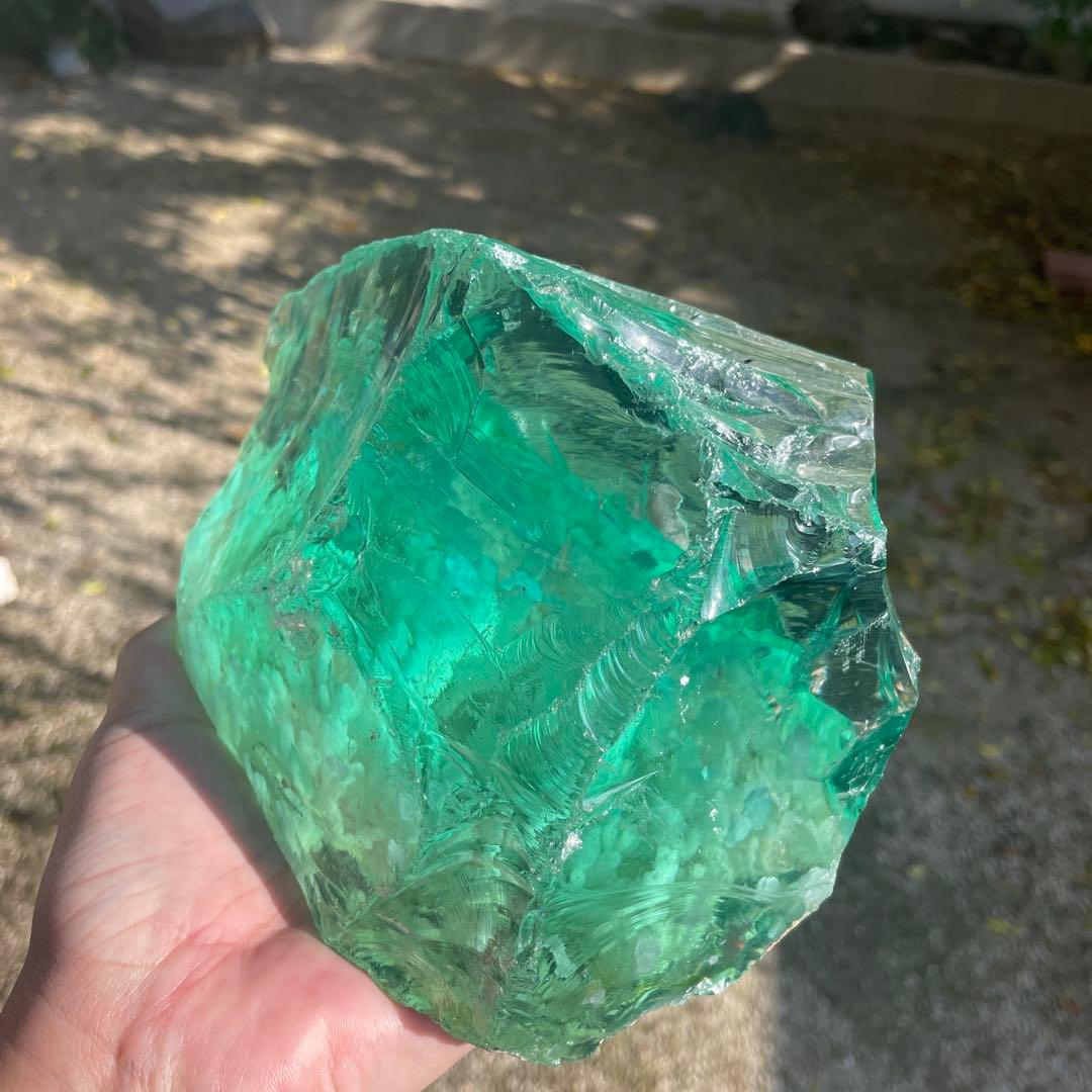 お値下げ　美品　アンダラクリスタル　インドネシア産　3026g