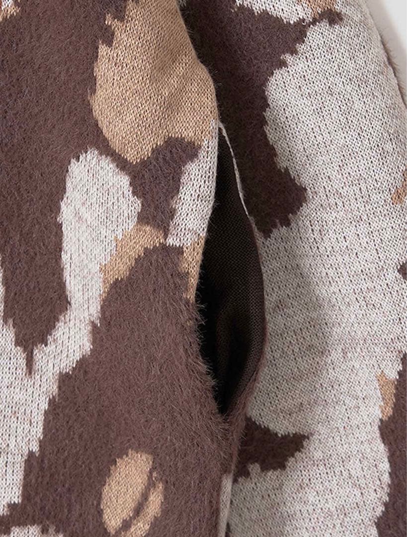 M ハニカミパターン Ｖネックカーディガン グラニフ グレムリン