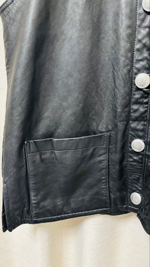 【週末価格】BAYBROOK× JAGROSE LEATHER VEST