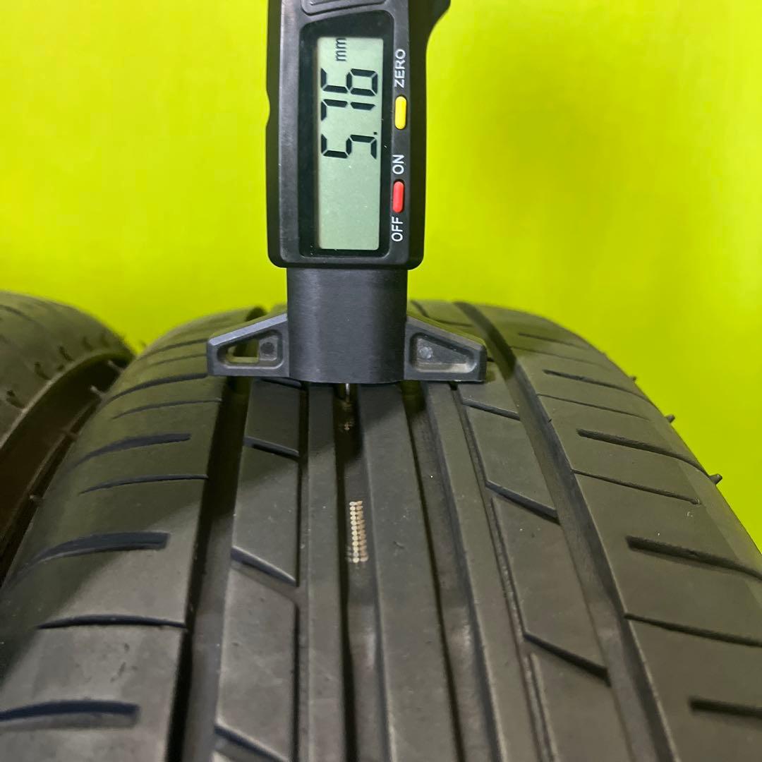 れ① 2本 ココア純正鉄ホイール　155/65R14セット！