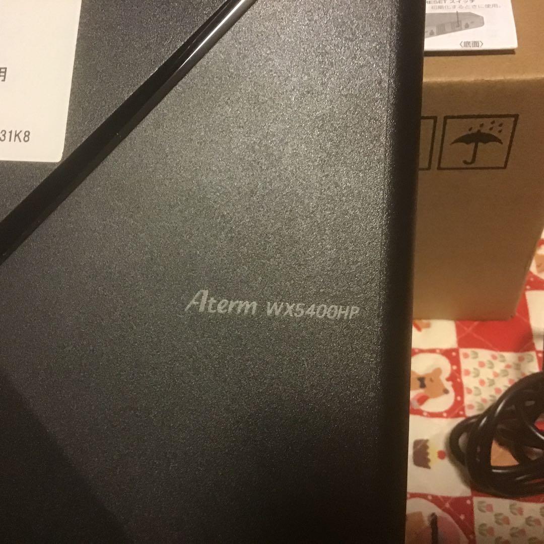 NEC Aterm WX5400HP 無線LANルーター　中古美品