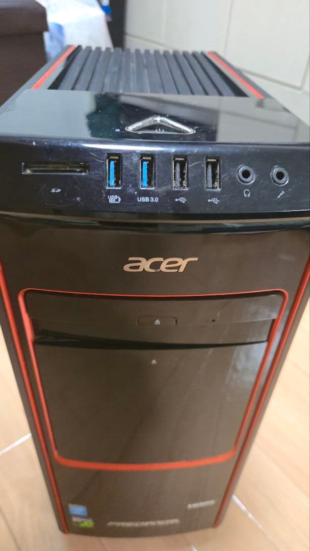 【動作確認済】acer PREDATOR i7 Radeon RX580搭載