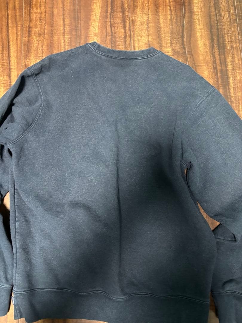Supreme Underline Crewneck ネイビー 20ss