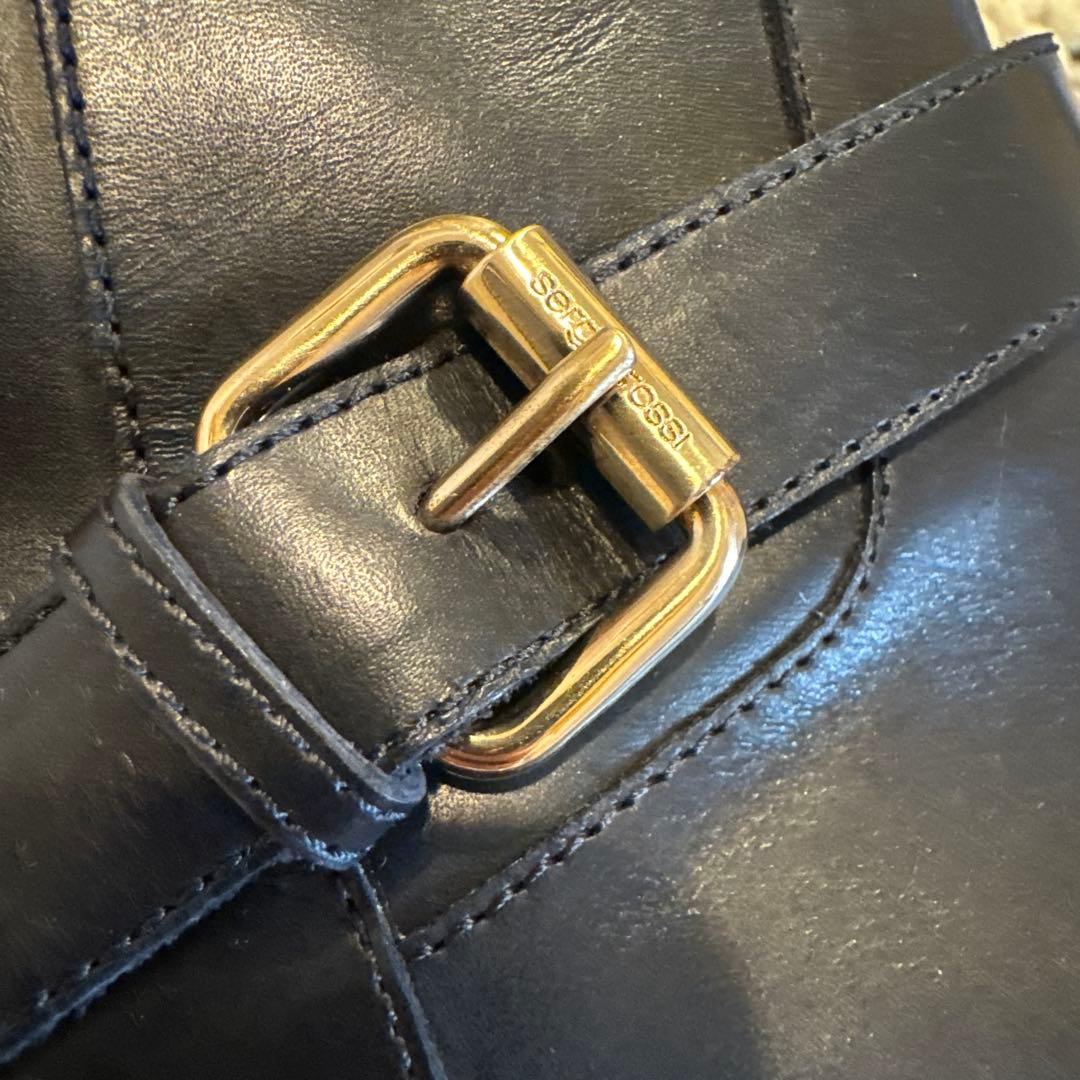 新品　Sergio Rossi セルジオ ロッシ サイドゴアブーツ　38.5