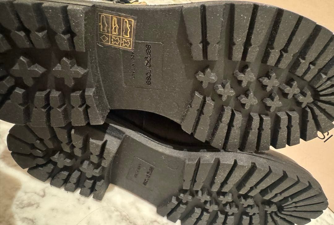 新品　Sergio Rossi セルジオ ロッシ サイドゴアブーツ　38.5