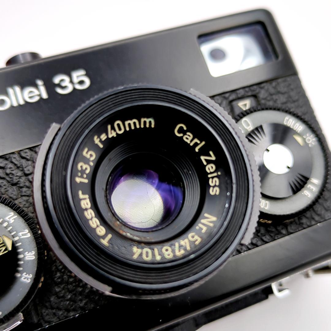 ROLLEI 35 ローライ コンパクトフィルムカメラ ブラック 動作OK