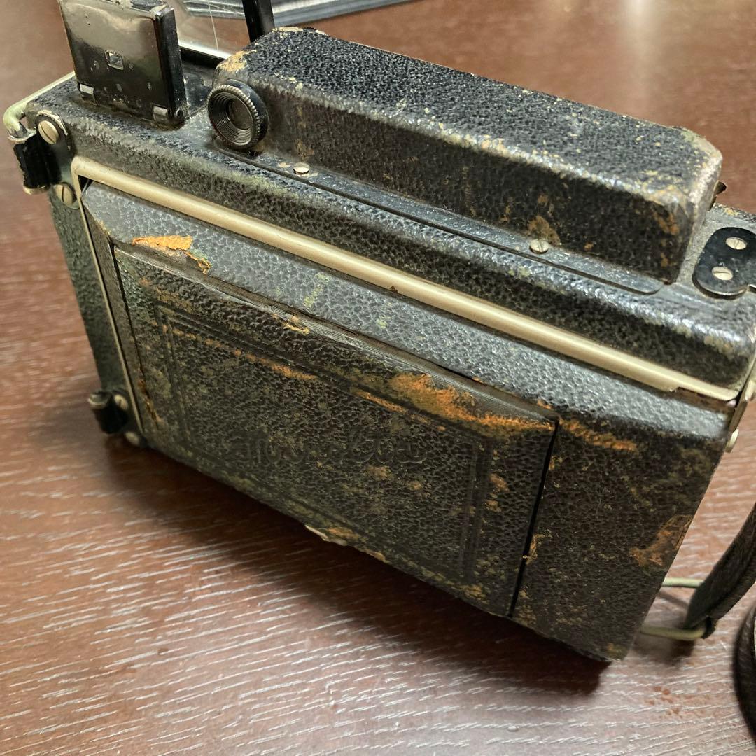 ミノルタ　クラシックカメラ　蛇腹　乾板