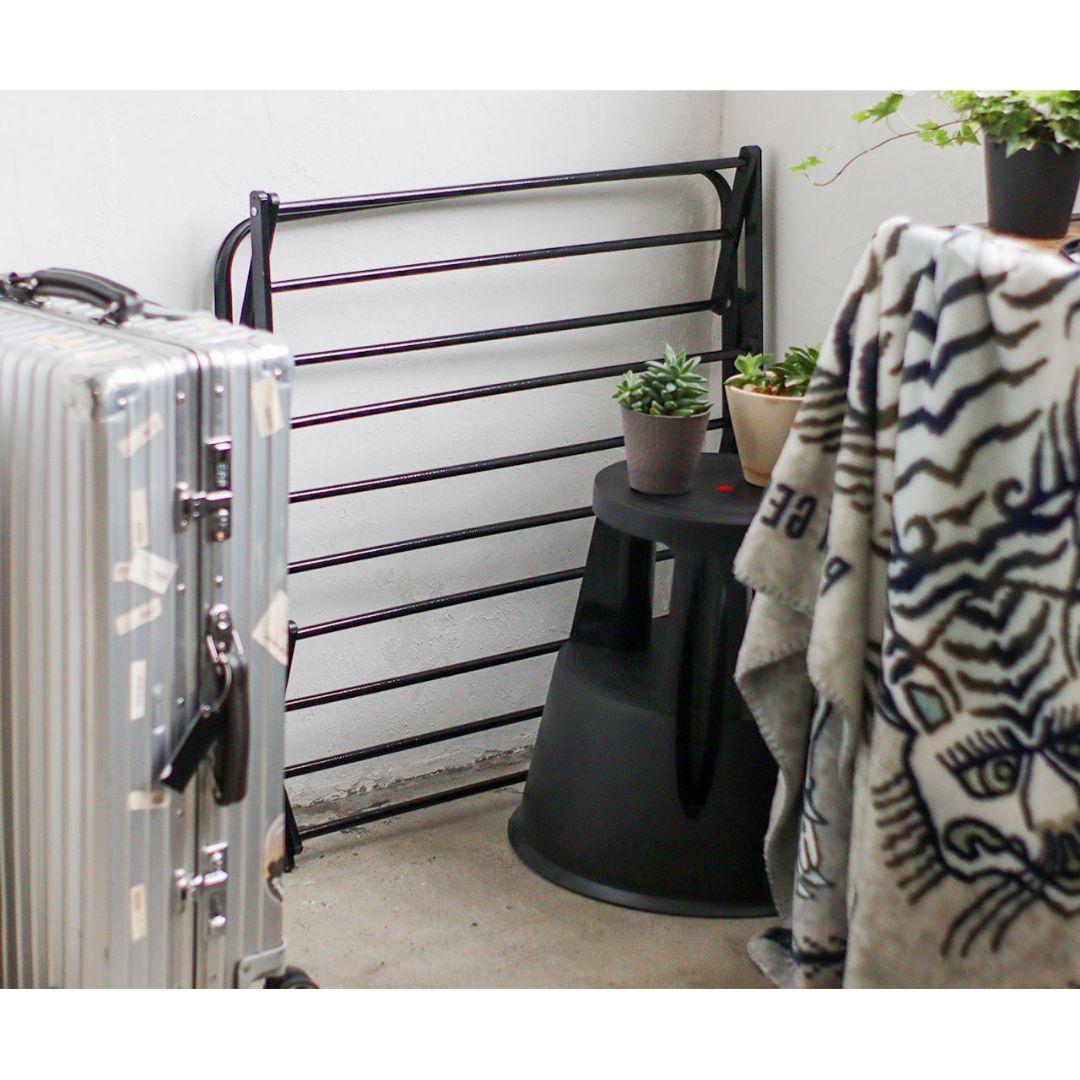 新品 フォルダブル シューズラック 収納 インダストリアル 男前 インテリア